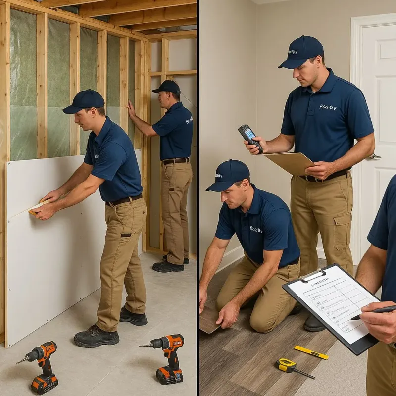 Repairs and Reconstruction process in White Oak, OH